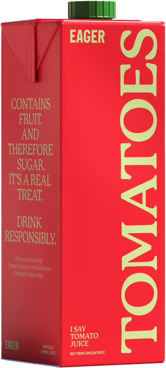 EAGER TOMATO JUICE 1Lx8